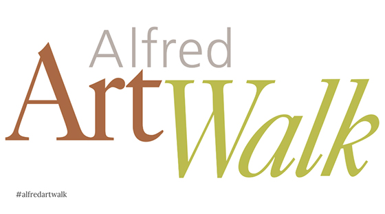 logo for alfred art walk