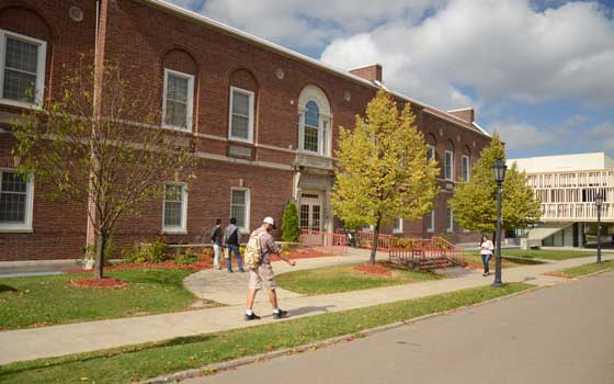 exterior of Binns-Merrill Hall