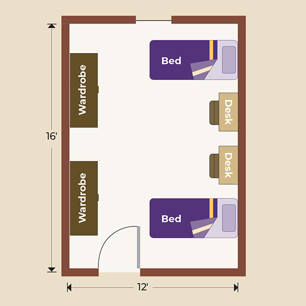 Moskowitz Hall Floor Plan