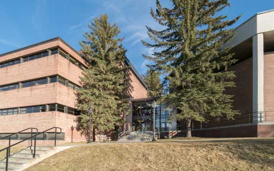 exterior of Science Center