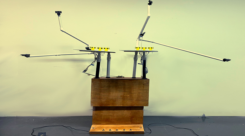 A photo of a DIY MIDI controller