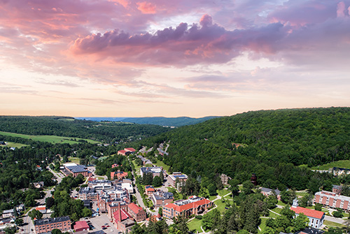 Aerial View of campus