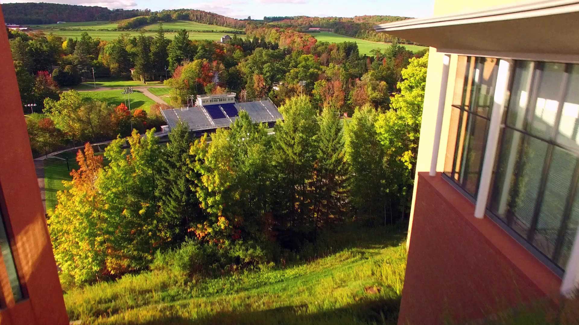 Alfred University Campus View