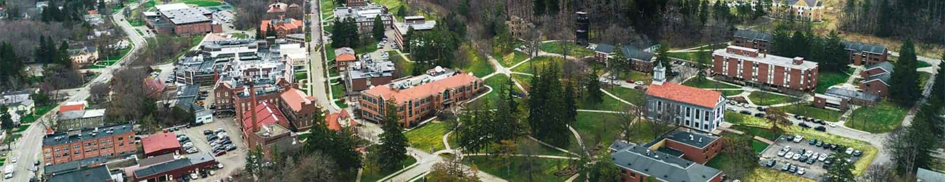 Campus View of Alfred University