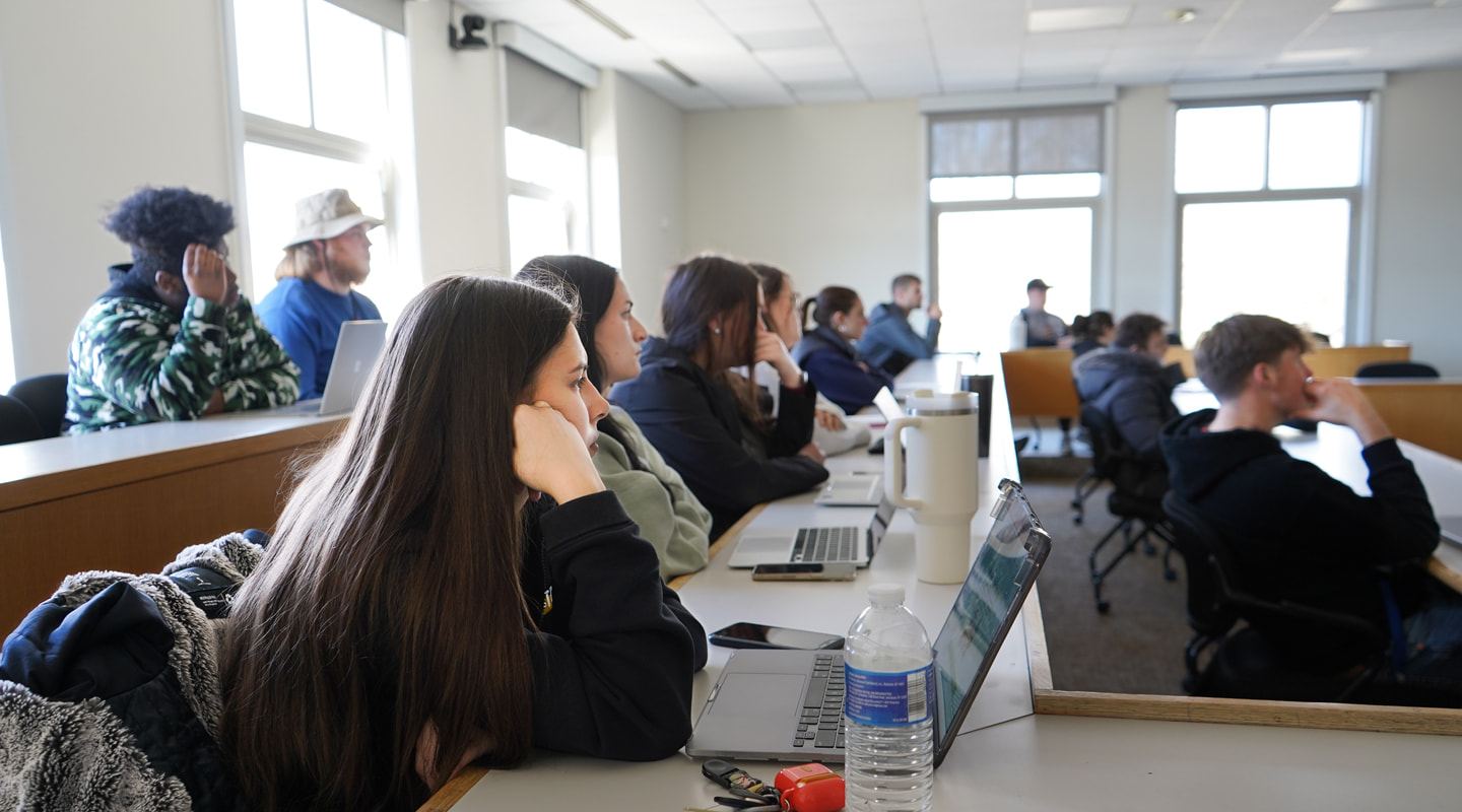 students in class