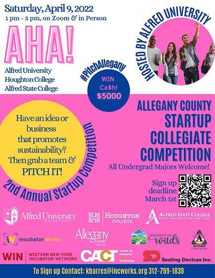 Allegany County Startup Collegiate Competition