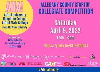 Allegany County Startup Collegiate Competition Alfred University 2022
