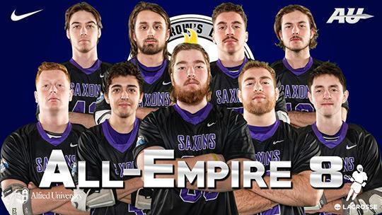 Men’s lacrosse team placed in All-Empire 8