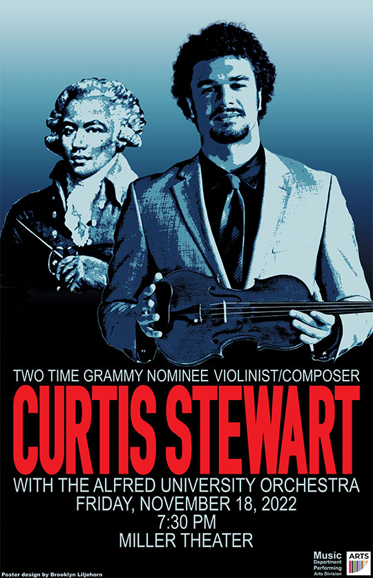 Alfred University Orchestra-Curtis Stewart Poster