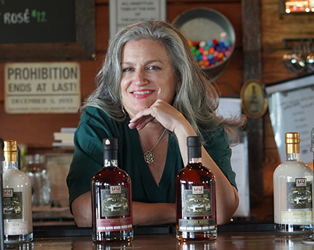 Alumna Kara Mackey, co-founder of Barrelhouse 6 Distillery, featured on Discovery Channel