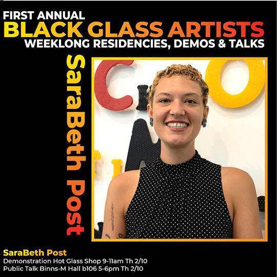 First Annual Black Glass Artists Weeklong Residence, Demos & Talks