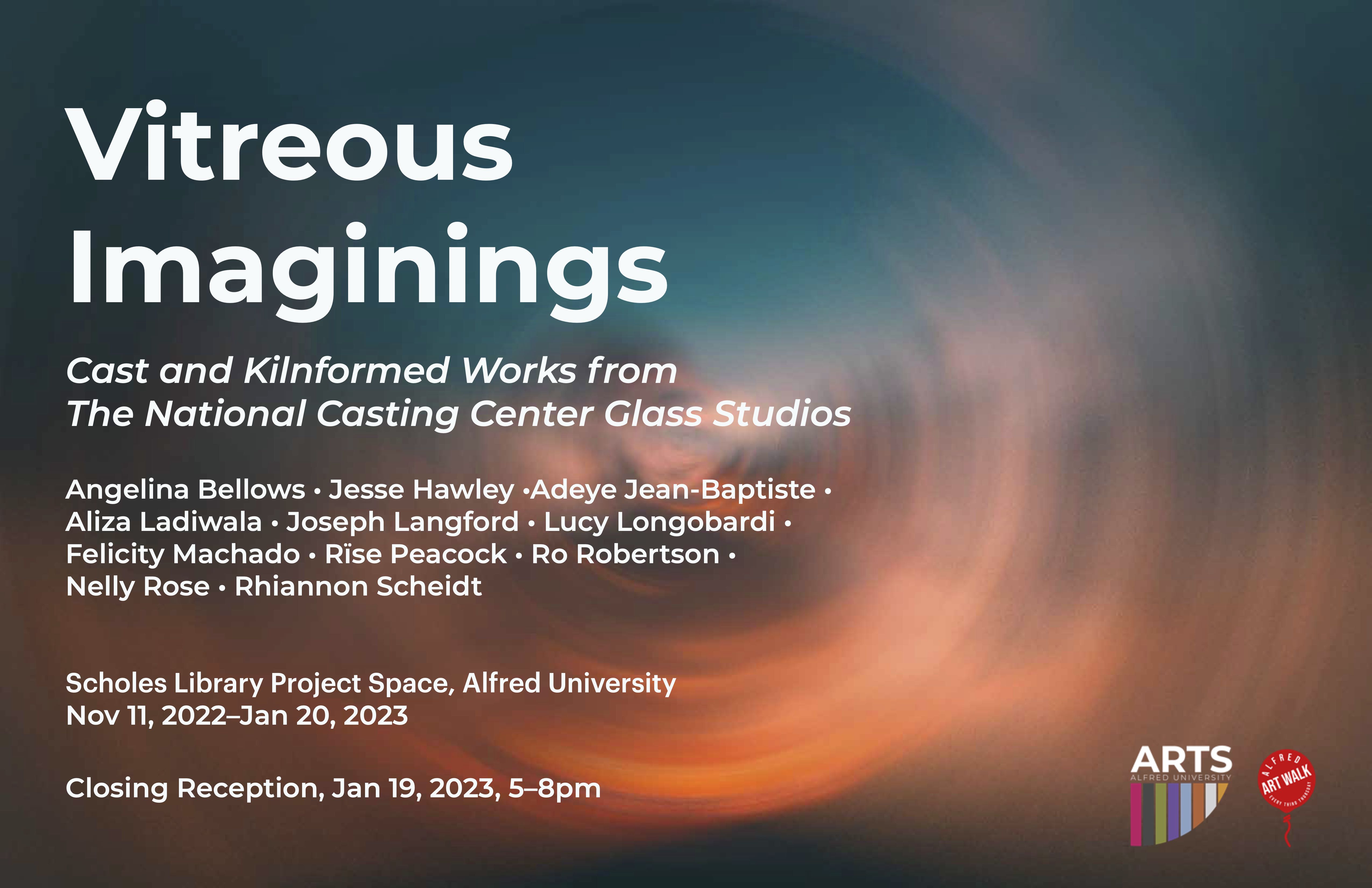 vitreous imaginings exhibition poster