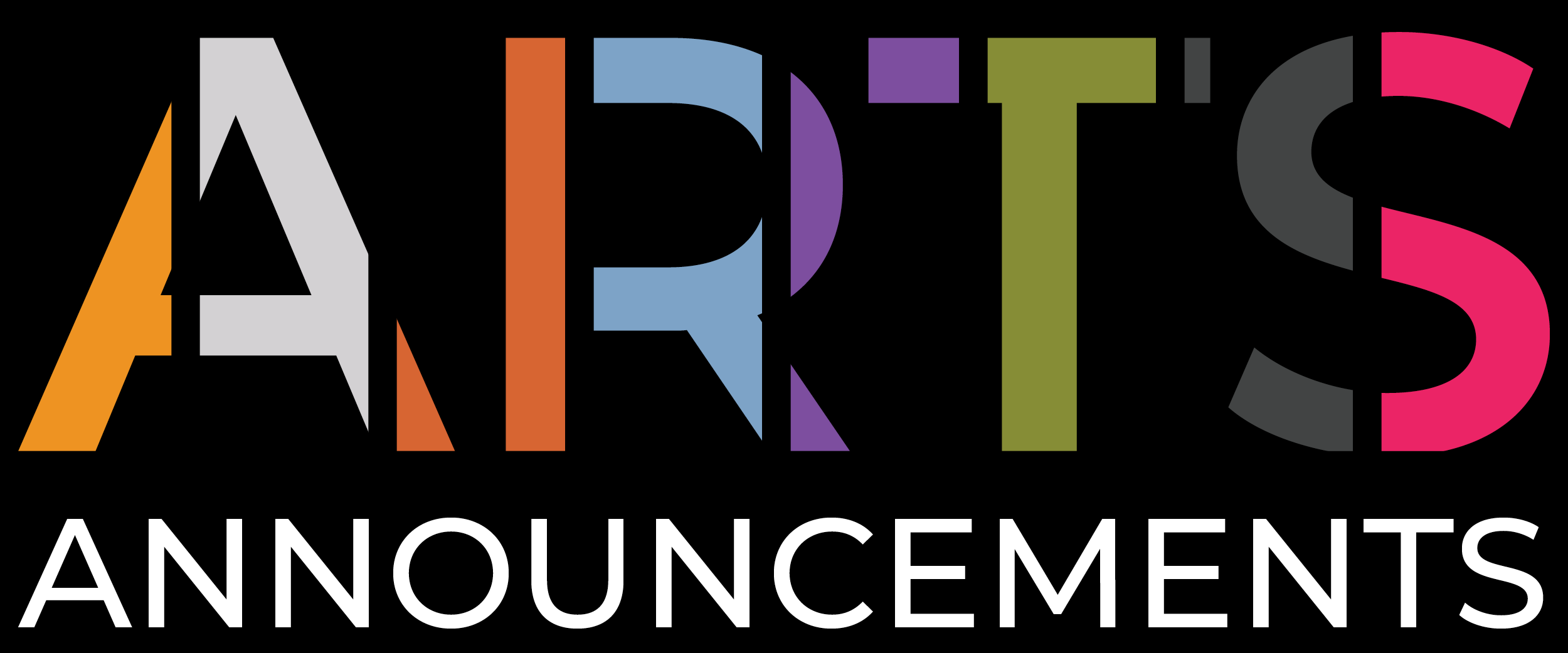 arts announcements logo