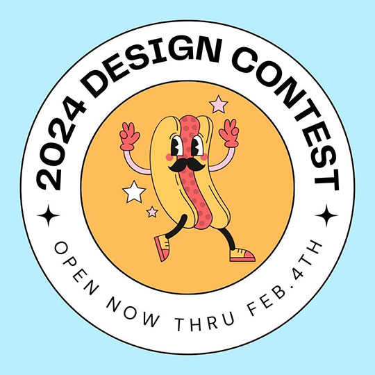 logo for hot dog day design contest