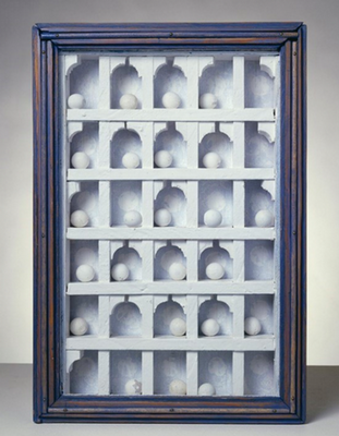 Joseph Cornell, Untitled ('Dovecote' American Gothic), circa 1954-1956. 