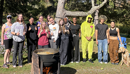 image of Meredith Field's soup party