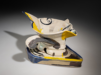 Image of fish bowl by Betty Woodman