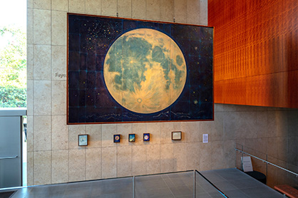 John Chae's "Pointing at the Moon" painting