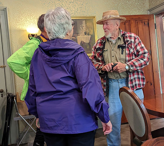 Ed Law at Reunion ride 2023 at Letchworth State Park