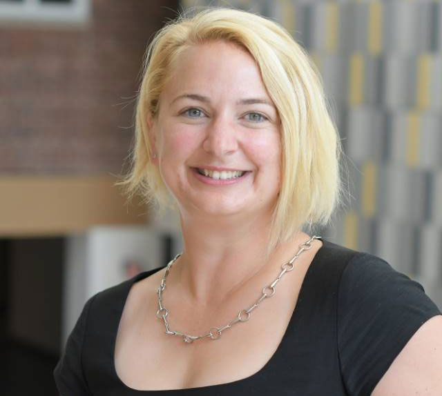 headshot of woman smiling