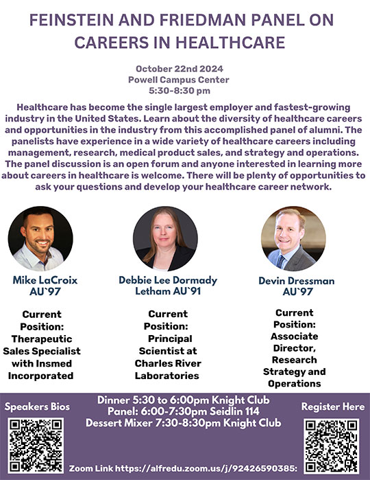 image of promotional poster for panel discussion