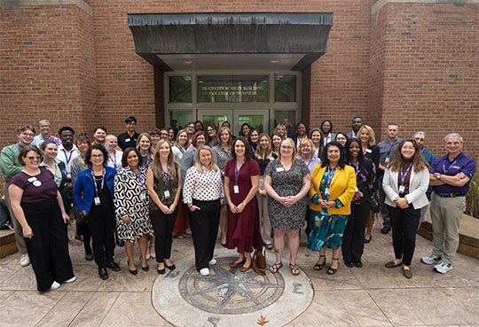 Group photo of panelists Mentorship Day 2024