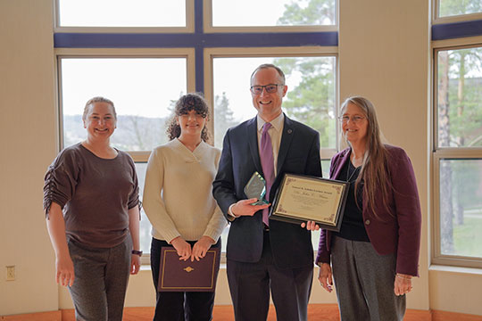 Award winners from Scholes Lecture 2024