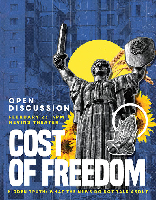 poster for Ukraine student presentation