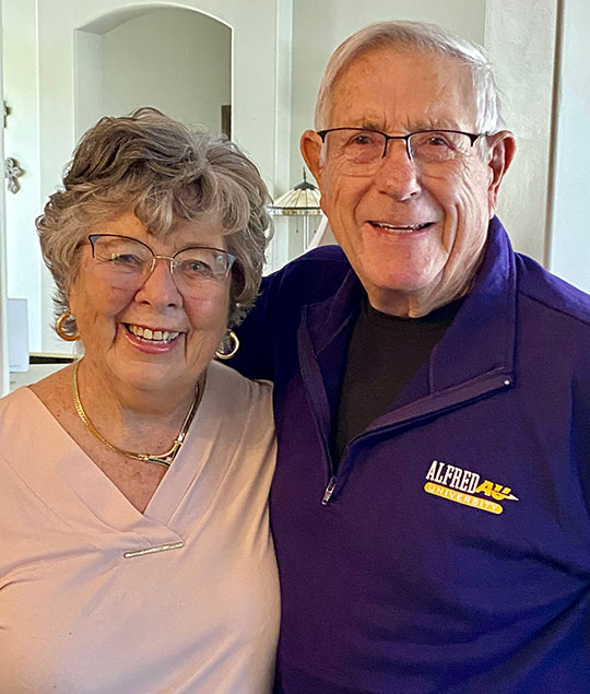 man and woman, headshot