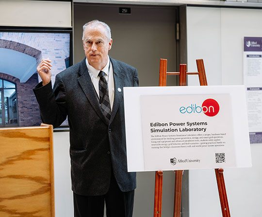 Alfred University holds ceremony for New Edibon Power Systems ...