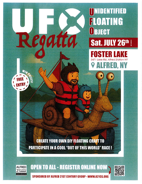 promotional poster for UFO Regatta