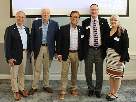Rotary group shot