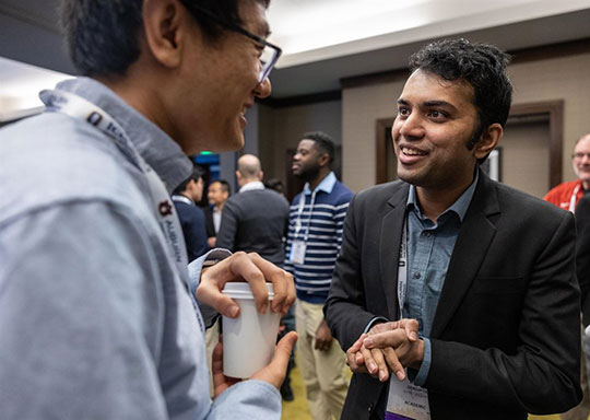 Ayush Sengupta at ICIC conference