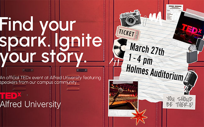 poster promoting TEDx talks