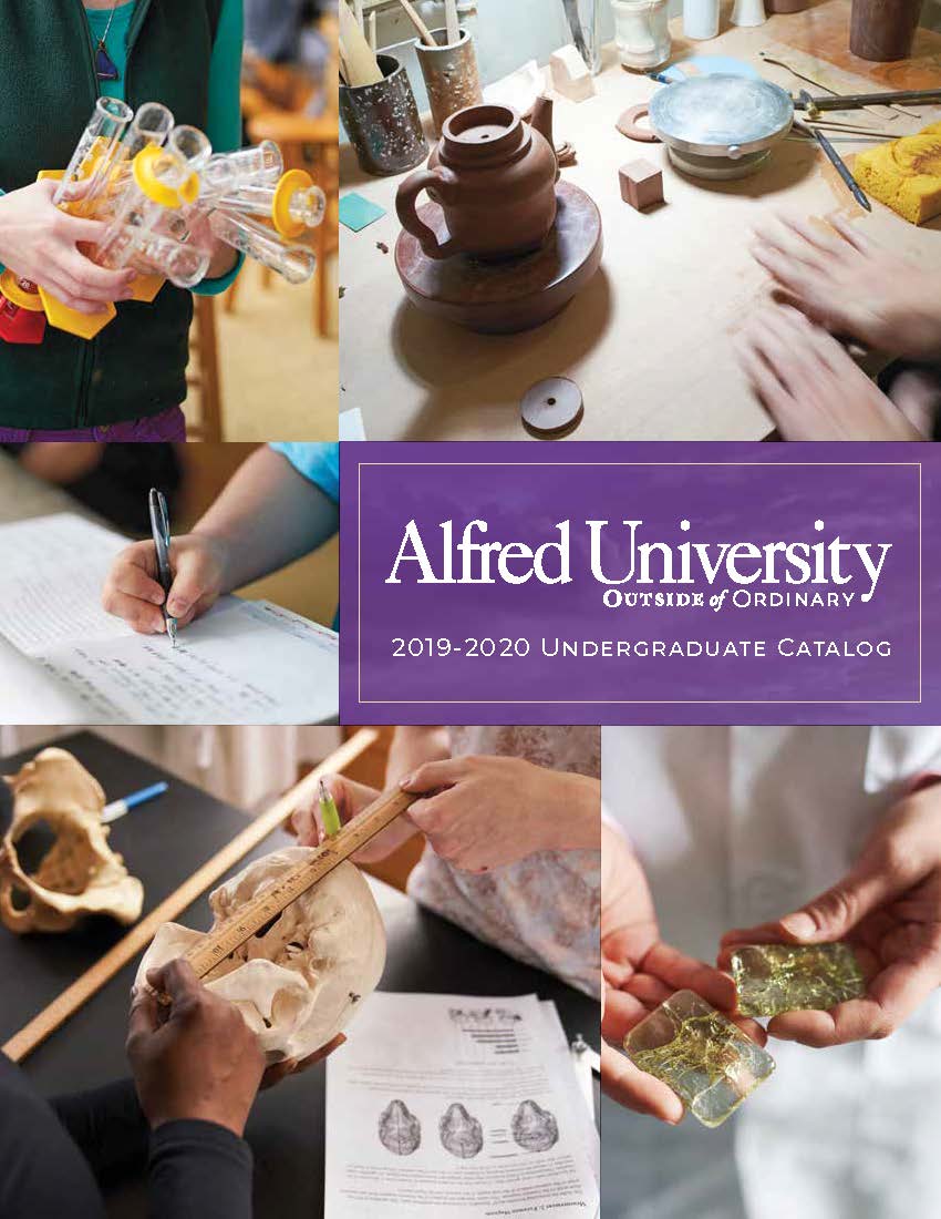 Undergraduate Catalog 20192020 Alfred University