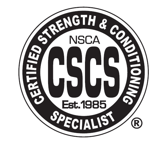 Certified Strength and Conditioning Specialist Logo Image