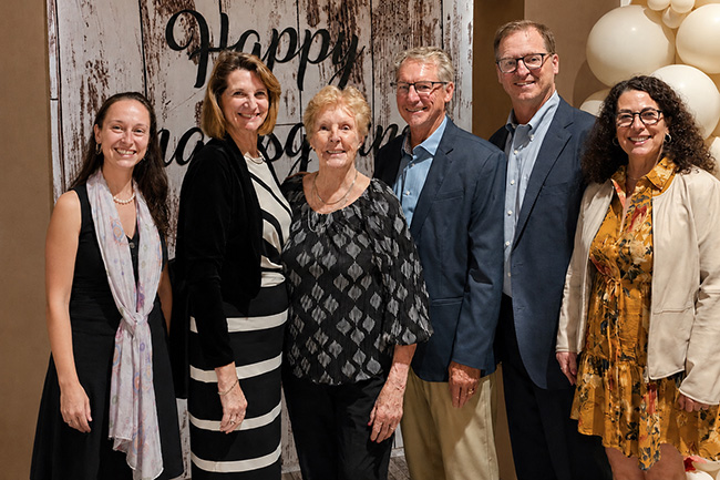 A portrait of the Giles family