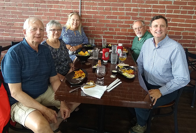 Photo of members of the Ploetz family