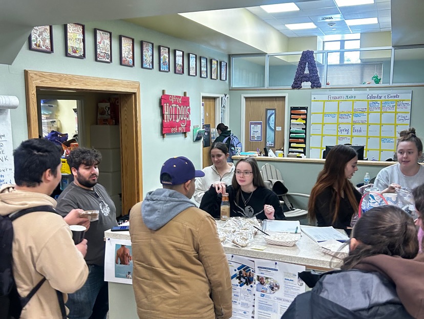 A photo of pre-health students at Alfred University