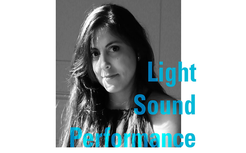 AIR Lihuen Sirvent with text "Light, Sound, Performance"