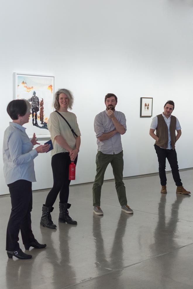 Gallery Talk - Sharon Mcconnell, Lydia McCarthy, Curtis Mann, and Scott Alario