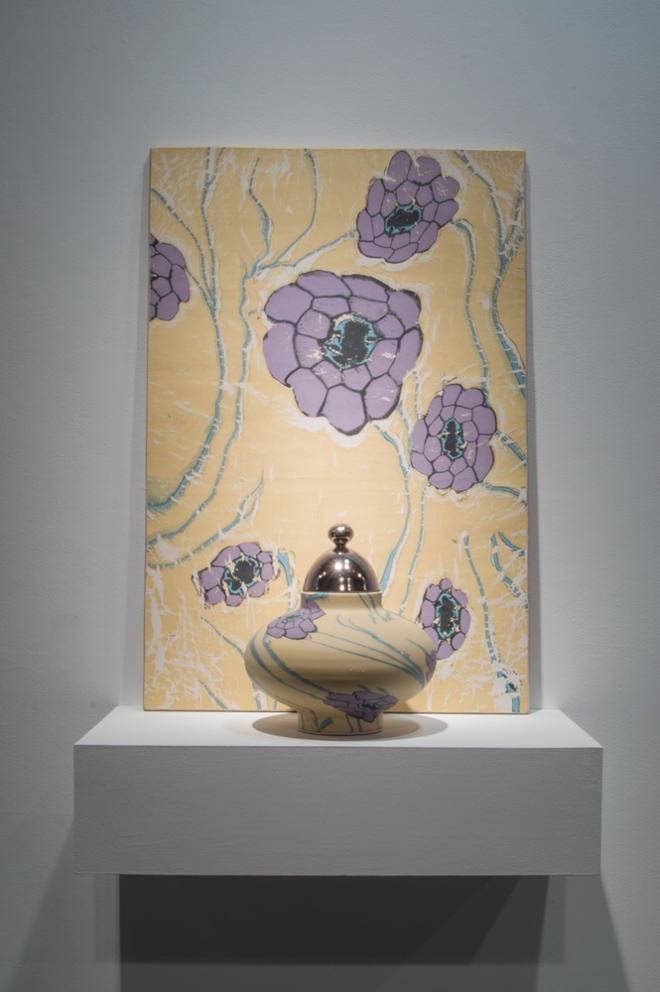 Flower Painted on Vase