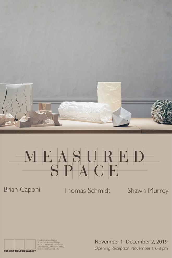 Measured Space Show Poster
