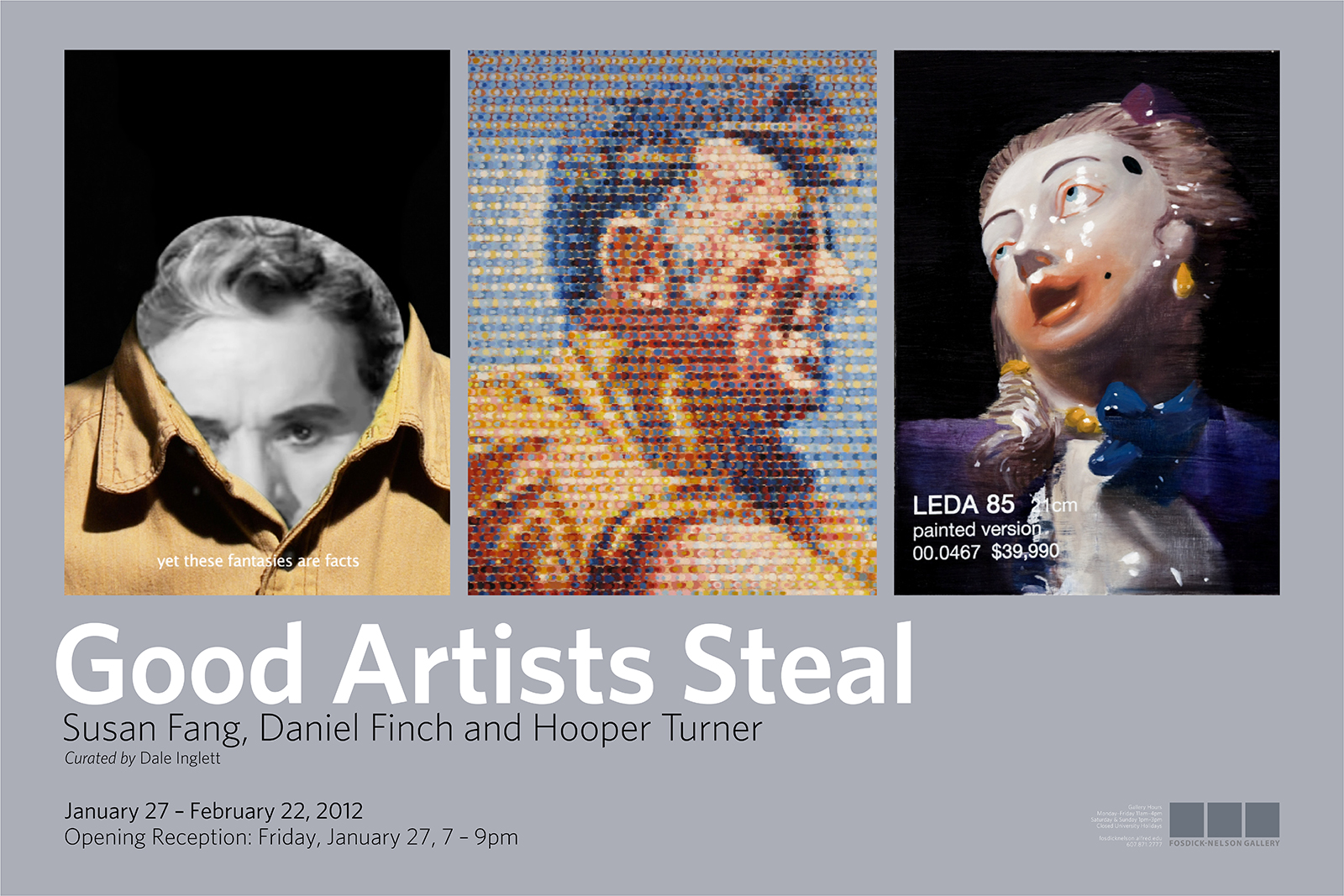 Good Artists Steal exhibition poster
