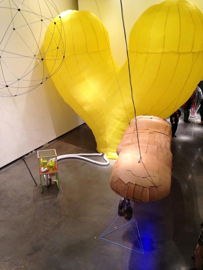 Yellow Balloon Display