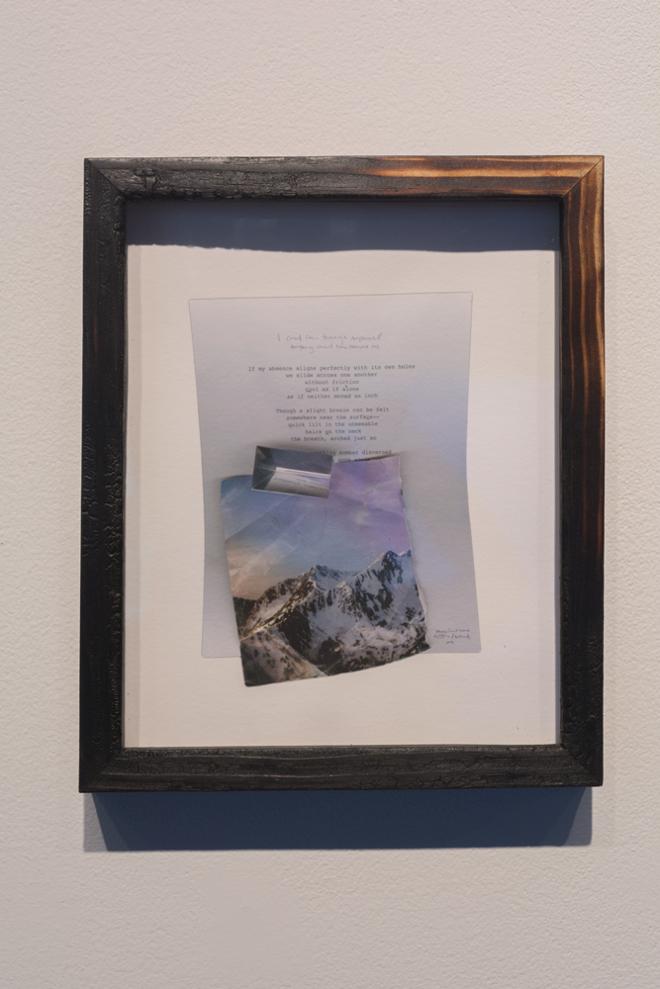 Erin Ethridge Mountain Attach with a Letter in a Picture Frame