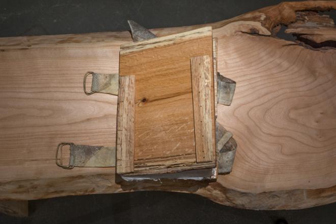 Wood Suitcase