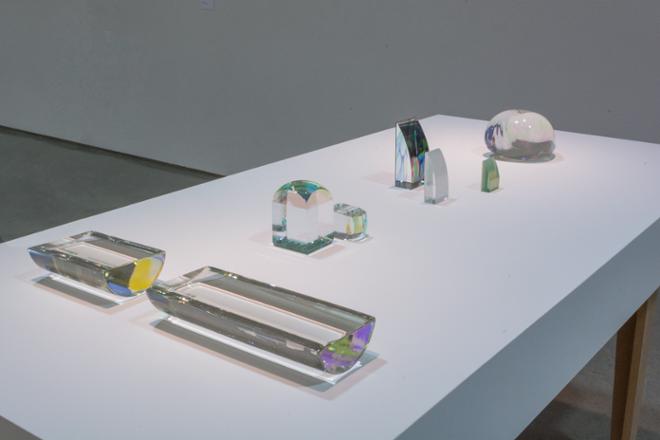 pieces displayed on table