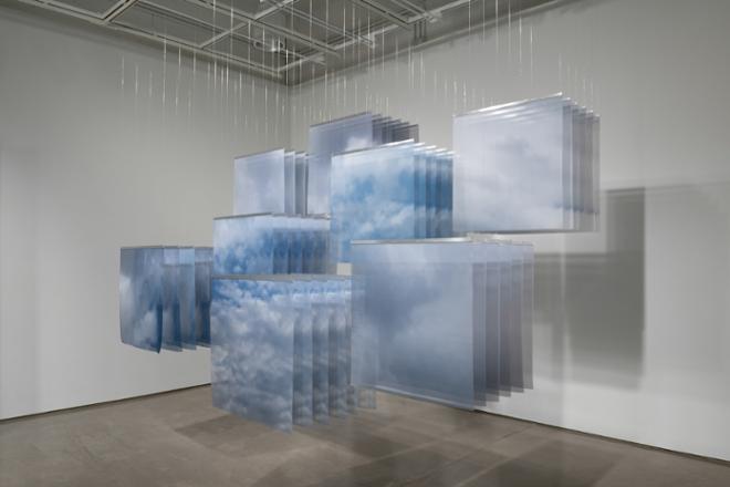 Glass Art Clouds