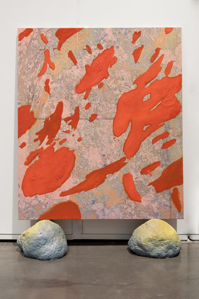 Abstract Rock Painting